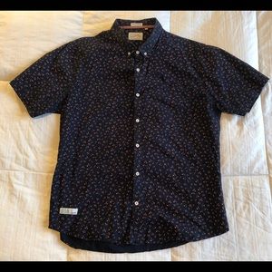 Men’s 7 Diamonds floral print shirt XXL